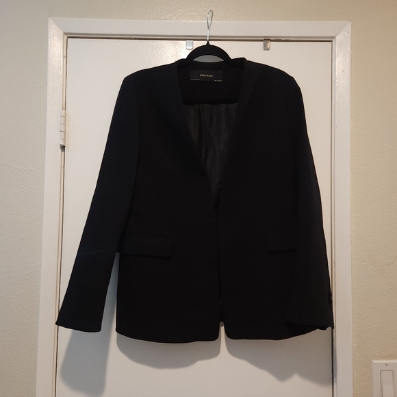 Zara Jackets & Blazers - Zara Basic Midnight Jacket